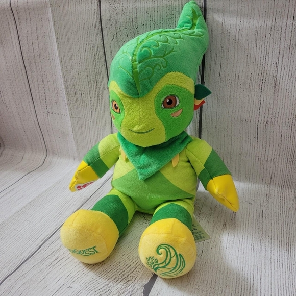 Build A Bear MagiQuest Foli Great Wolf Lodge Stuffed Animal Plush Magic Quest. - Picture 1 of 7